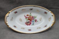 Блюдо лоточек винтажный Цветы (B006)