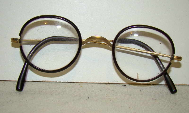 Очки старинные маленькие (J672)