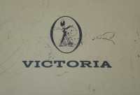 Victoria большая винтажная жестяная коробка (Y883)