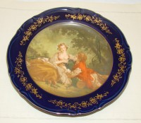 Тарелка винтажная по мотивам Франсуа Буше (M722)
