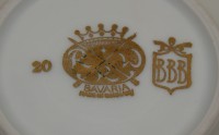 Johann Haviland Bavaria кофейная пара винтажная (A414)