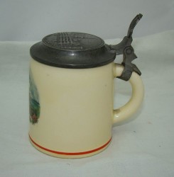 Кружка с крышкой маленькая (U097)