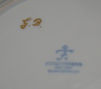 Furstenberg тарелка глубокая винтажная (M624)