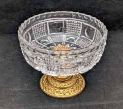 Конфетница хрустальная винтажная (A810)