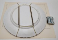 Тарелка винтажная Корабль парусник (B008)