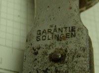 Нож консервный старинный SOLINGEN (P935)