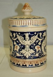 Банка винтажная керамическая (Y885)