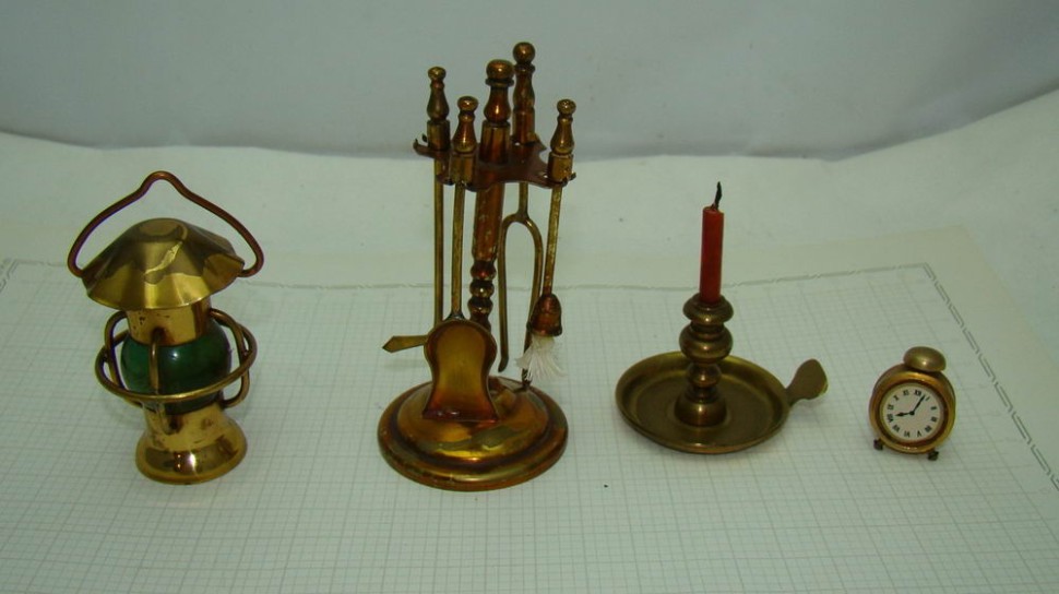 Игрушки кукольные миниатюры 4шт. (U664)