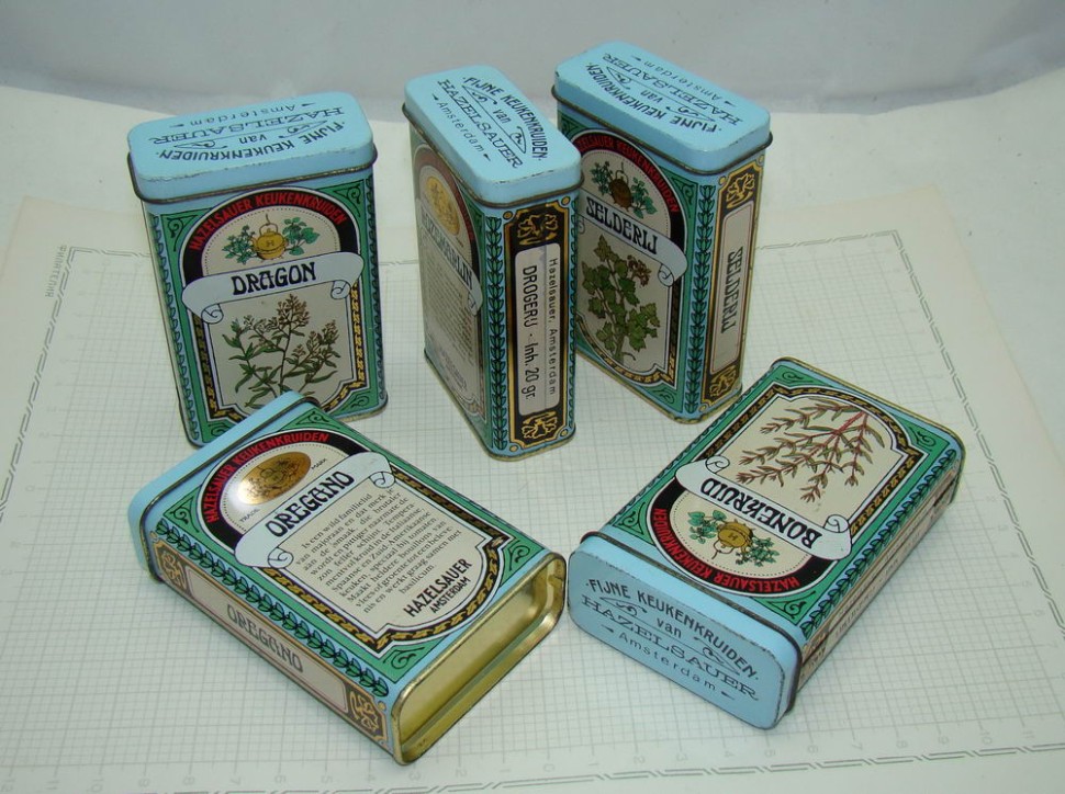 Банки для специй 5шт. (U902)