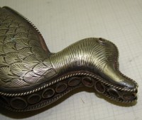 Подставка пепельница старинная Утка (P999)