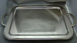 Поднос большой сервировочный с зеркальным покрытием (W469)