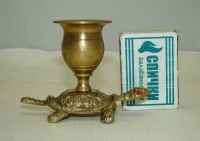 Подсвечник маленький Черепаха (W653)