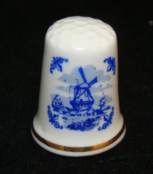 Наперсток коллекционный Мельница (Q301)