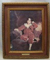 Картина репродукция Мальчик в красном (X053)
