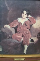 Картина репродукция Мальчик в красном (X053)