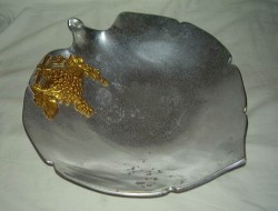 Фруктовница большая "Лист" (C184)