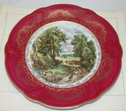 Hutschenreuther тарелка винтажная (M431)