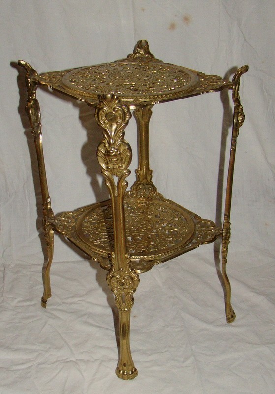 Столик этажерка 2-х ярусная Ар Нуво (M528)