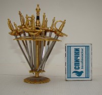 Toledo 12 винтажных шпажек для канапе с подставкой (A417)