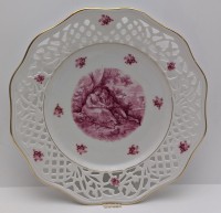 Тарелка ажурная винтажная Bavaria (A911)