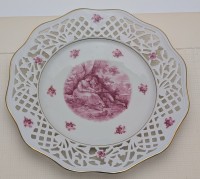 Тарелка ажурная винтажная Bavaria (A911)