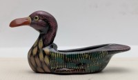 Фигурка лоточек винтажный Утка (B106)