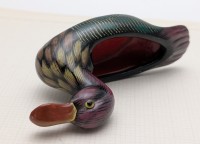 Фигурка лоточек винтажный Утка (B106)