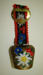 Колокольчик сувенирный альпийский (X672)