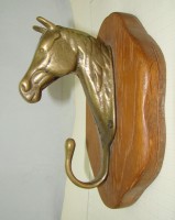Вешалка винтажная крючок Лошадь (Y788)