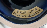 Fountas ceramics чаши вазочки греческие 2 шт. (A518)