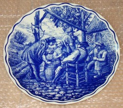 Тарелка большая DELFT (Q2)