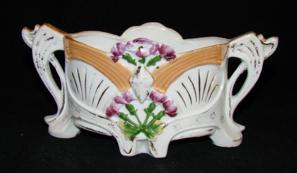 Ваза фарфоровая старинная (U917)