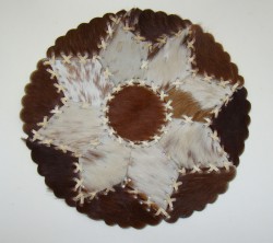 Подставка салфетка меховая (X086)