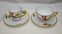 Limoges чайная и кофейная пары старинные (M530)