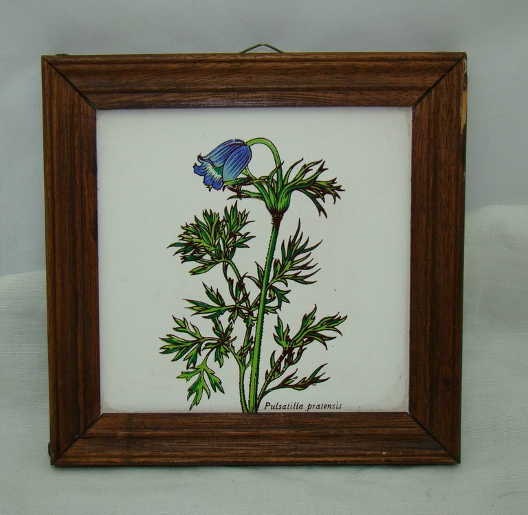 Рисунок на керамике в рамке (U102)