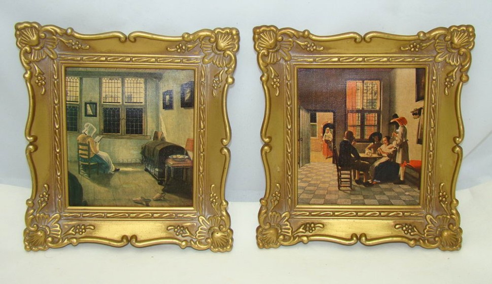 Репродукции на холсте 2шт. (U239)