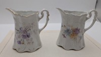 Weimar Porzellan молочники старинные 2 шт. (A814)