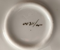 Weimar Porzellan молочники старинные 2 шт. (A814)