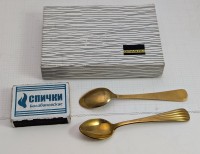 Grasoli набор винтажных кофейных ложечек 6 шт. (B108)