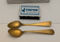 Grasoli набор винтажных кофейных ложечек 6 шт. (B108)