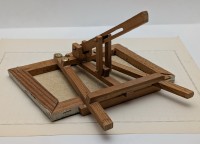 Настольная винтажная картина с подставкой мольберт (A914)