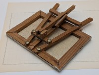 Настольная винтажная картина с подставкой мольберт (A914)