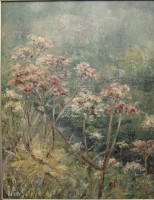 Картина винтажная Лесные цветы (M630)