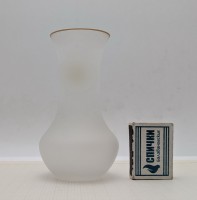 Вазочка винтажная с ручным декором (B014)