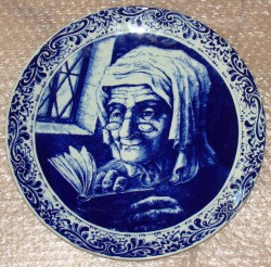 Тарелка большая DELFT (Q5)