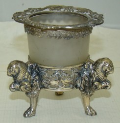 Подсвечник старинный "Львы"  (V896)