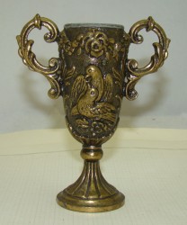 Вазочка кубок Птицы (Q611)