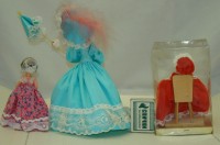 Три винтажные бельгийские коллекционные куклы (X275)