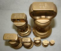 Весы с гирями старинные английские (N113)