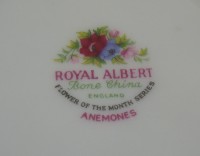 Royal Albert тарелочка и блюдечко винтажные. (M047)